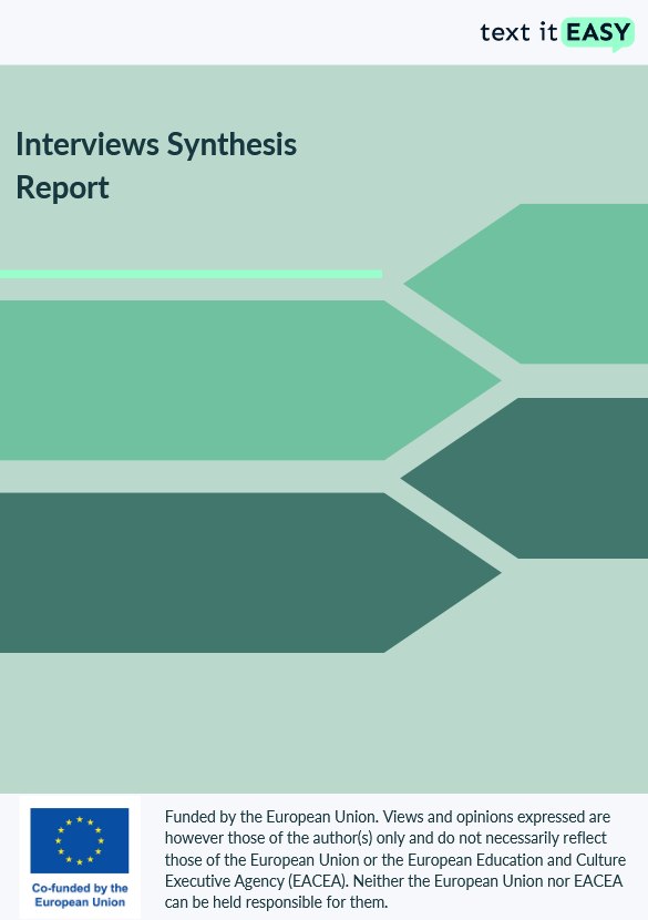 Cover Interviews Report