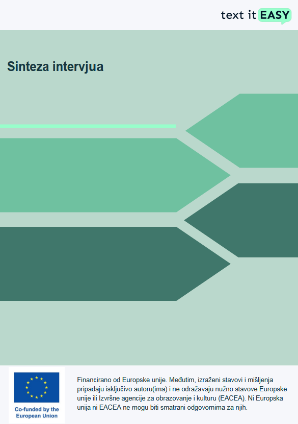 Cover TiE Interviews Synthesis Report HR Cover Interviews Report